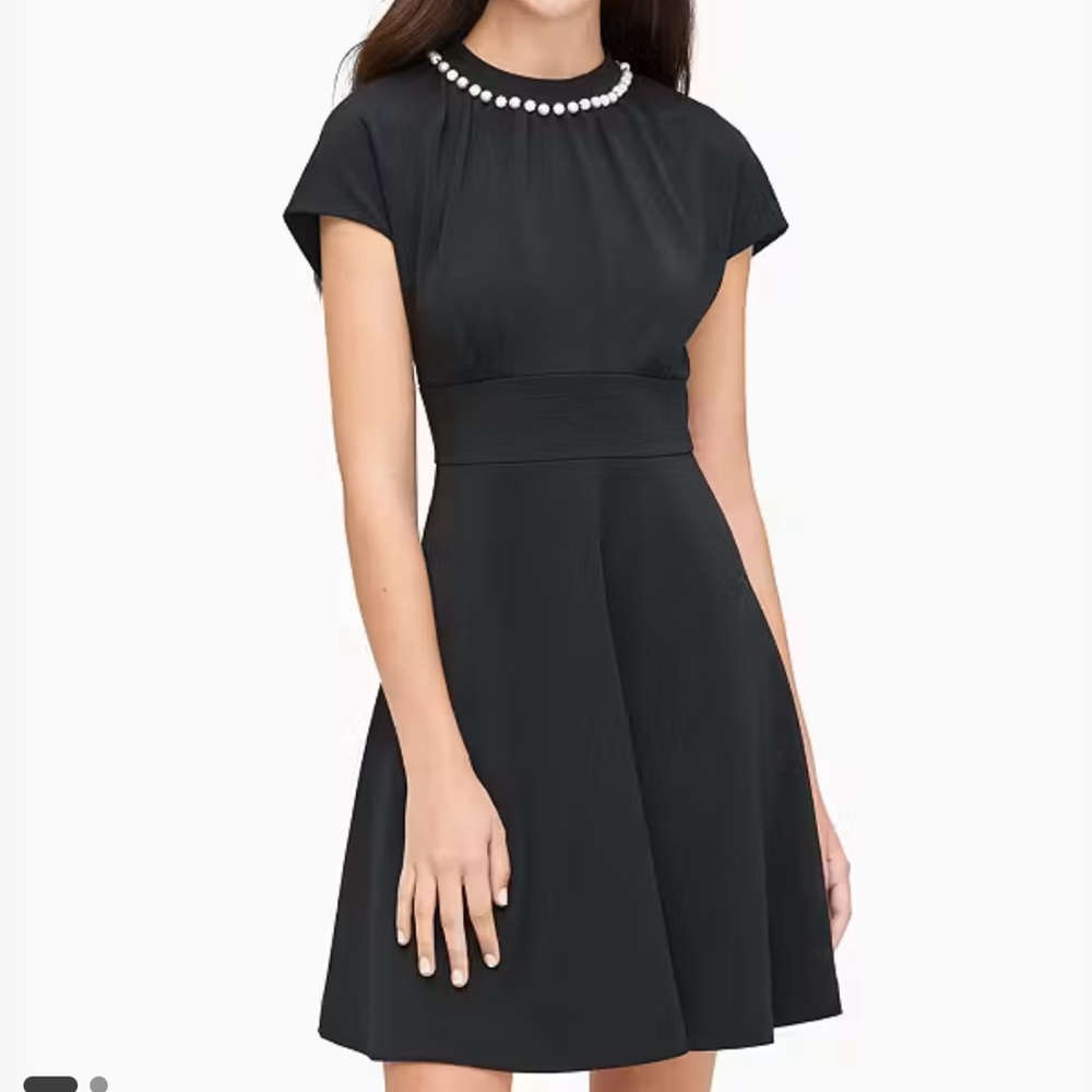 Kate Spade ♠️ Pearl Pave Dress black size 4
